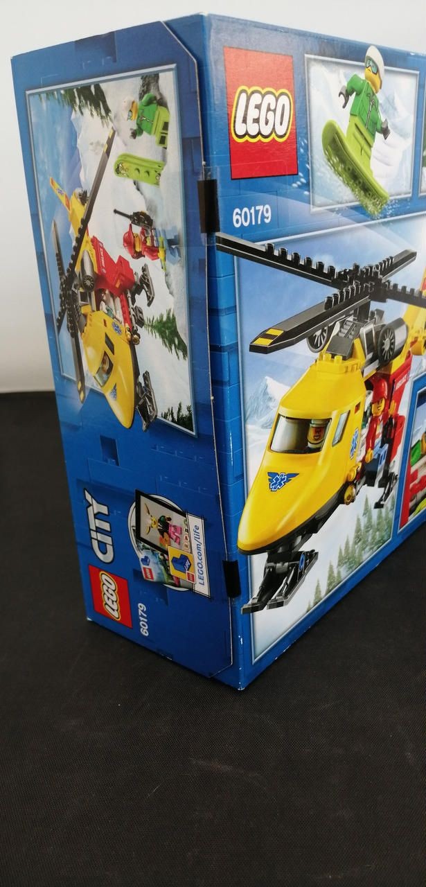LEGO CITY Emergency Helicopter 60179 Used