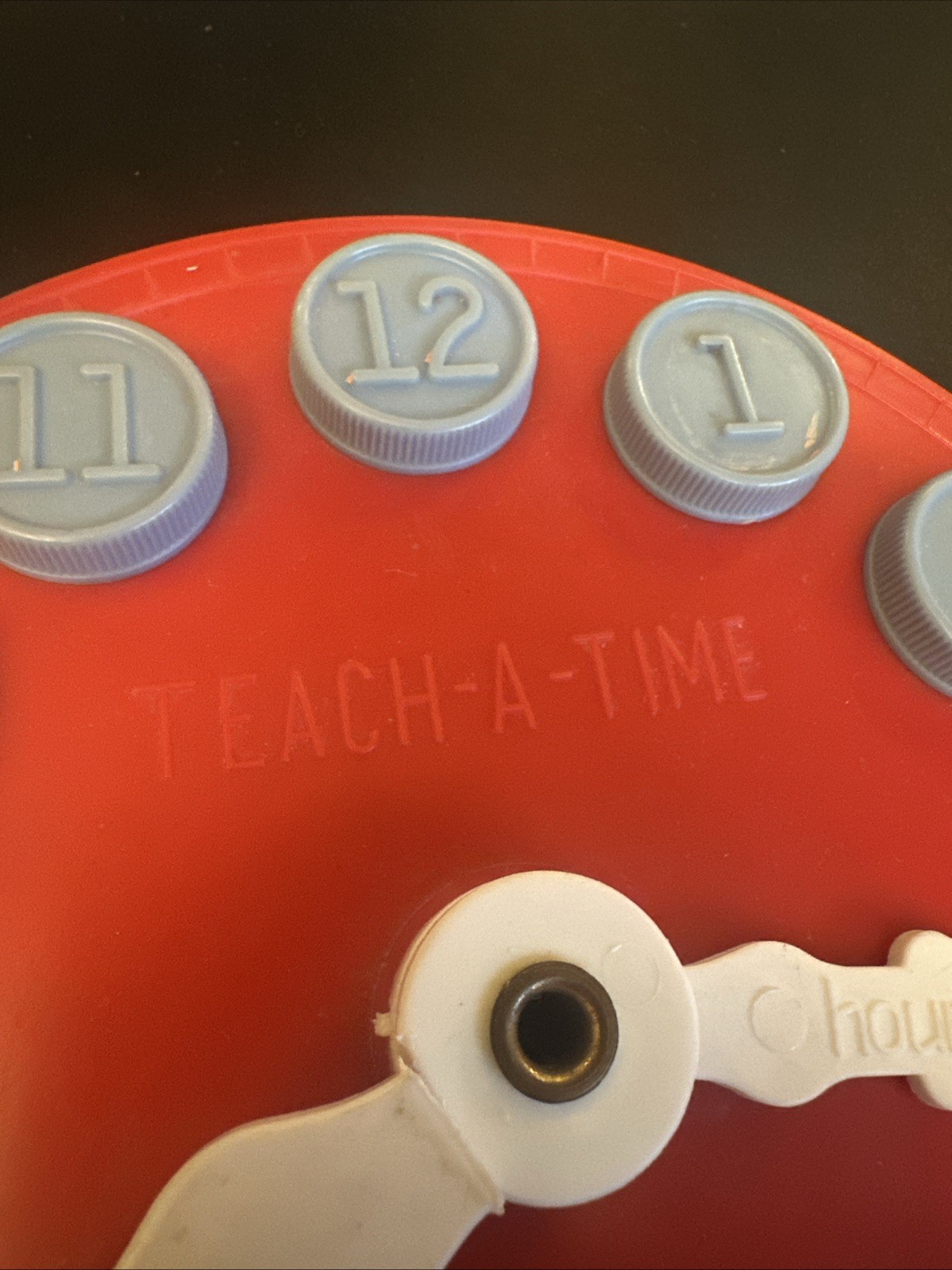 Vintage Teach-A-Time Puzzle Clock Educational Toy – A Child Guidance Toy Used