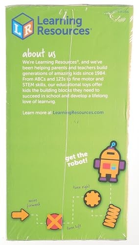 Learning Resources Let’s Go Code! Activity Set, 50 Pieces, Ages 5+