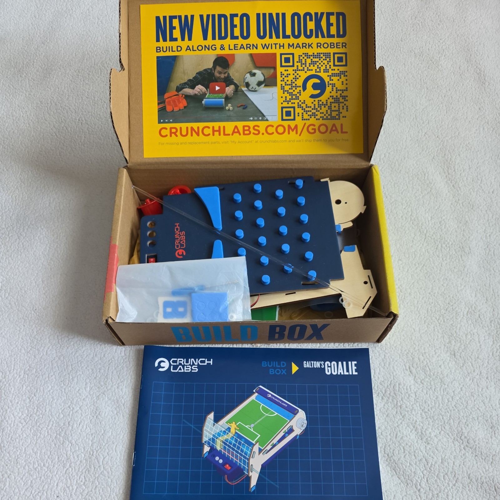 Crunch Labs Galton’s Goalie Build Box Kit By Mark Rober