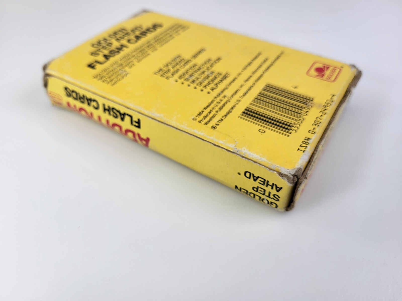 Vintage 1984 Golden Step Ahead Addition Flash Cards