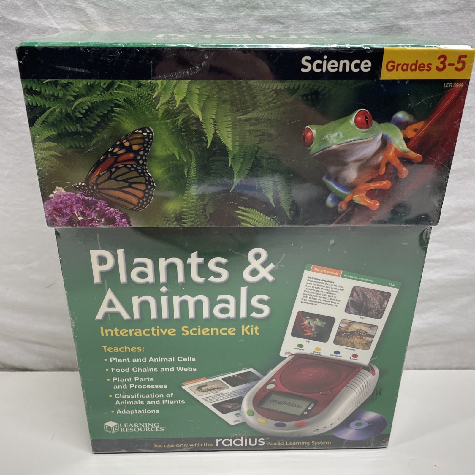 Radius Audio Learning System Plants & Animals Grades 3-5