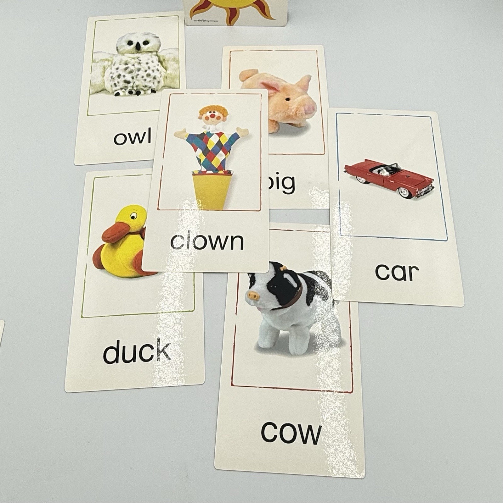 Baby Einstein Language Discovery Cards Educational Words Babies 1999 COMPLETE!