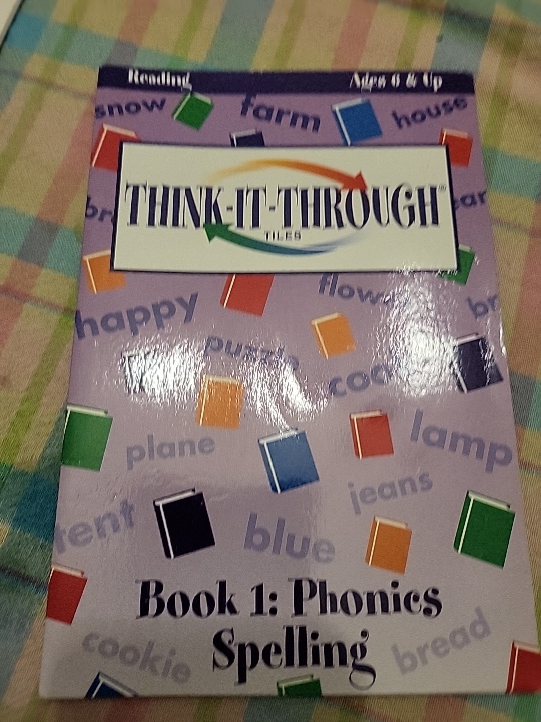 Think It Through Tiles Books 1= Phonics/Spelling 2= Phonics, Words, Words, Words