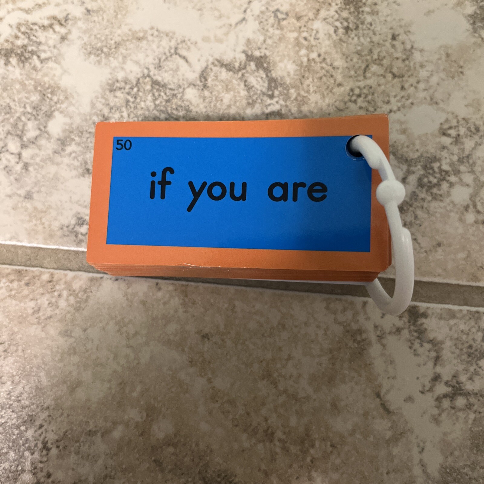 EZ Read Sight Word Mini Flash Cards Fry 1-50