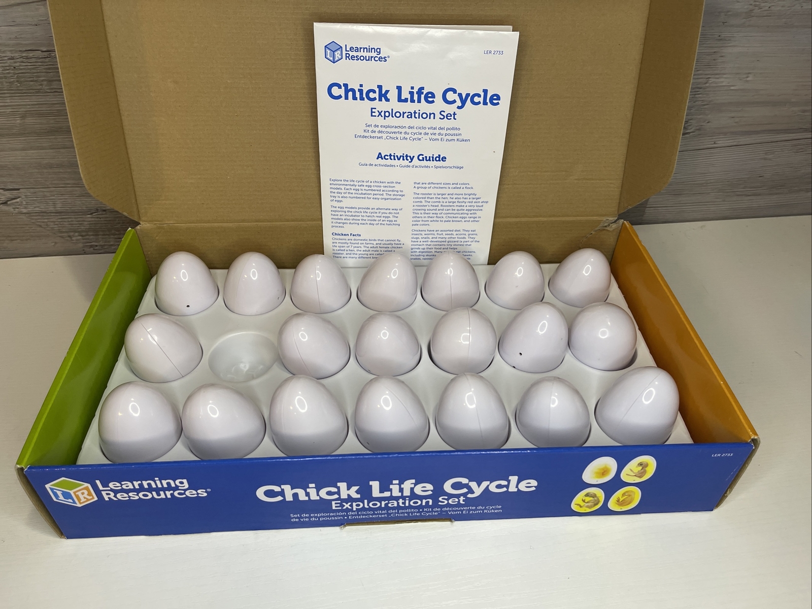 Chick Life Cycle Exploration Set Learning Resources 2733 – *Missing Chick*
