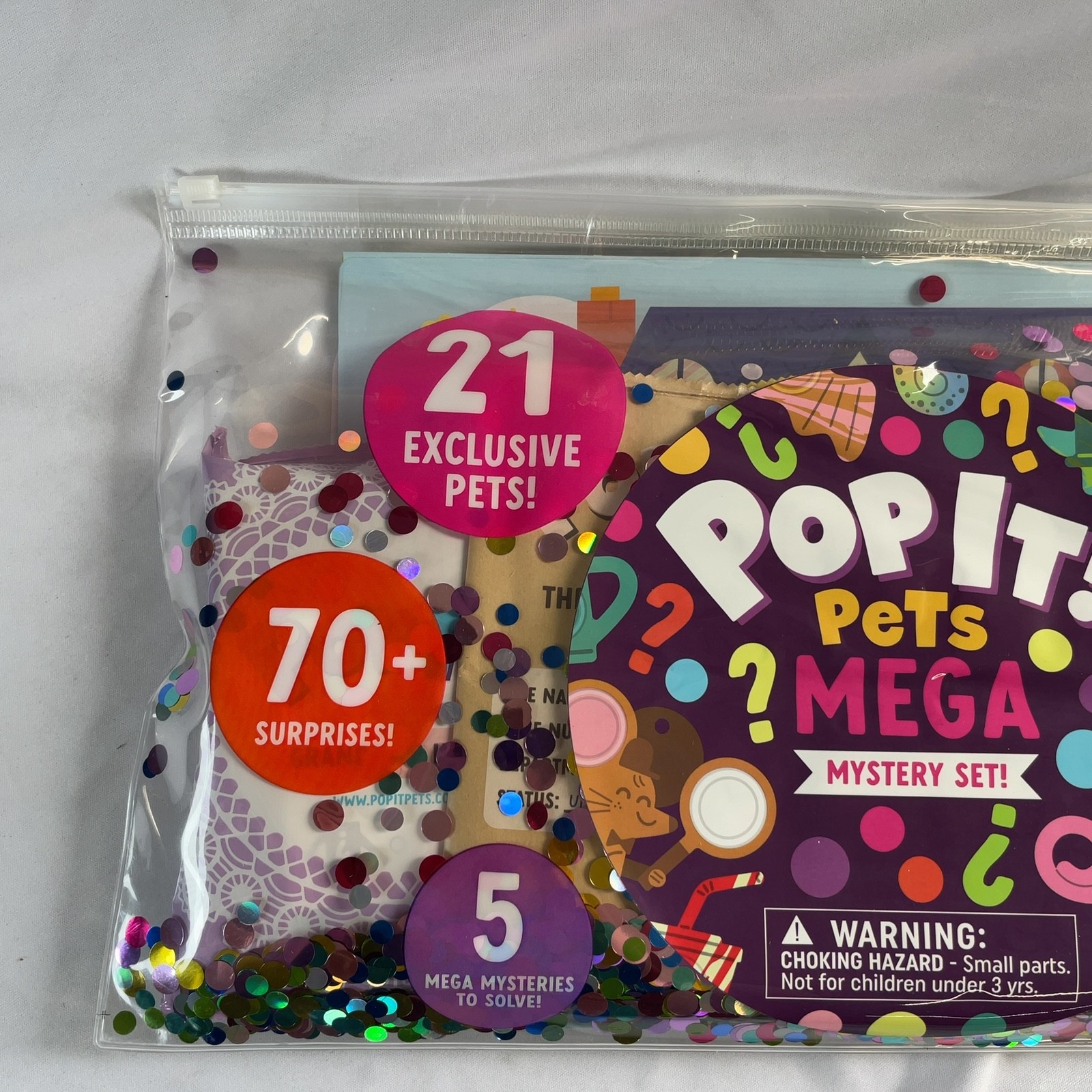 Pop It! Pets Mega Mystery Set Case of the Missing Pets
