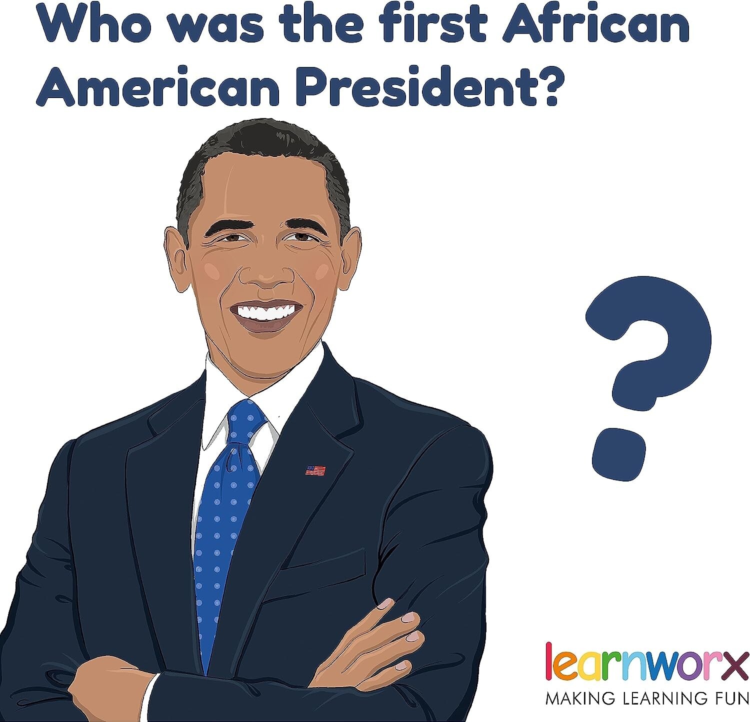 US Presidents for Kids Flash Cards –46 President Cards