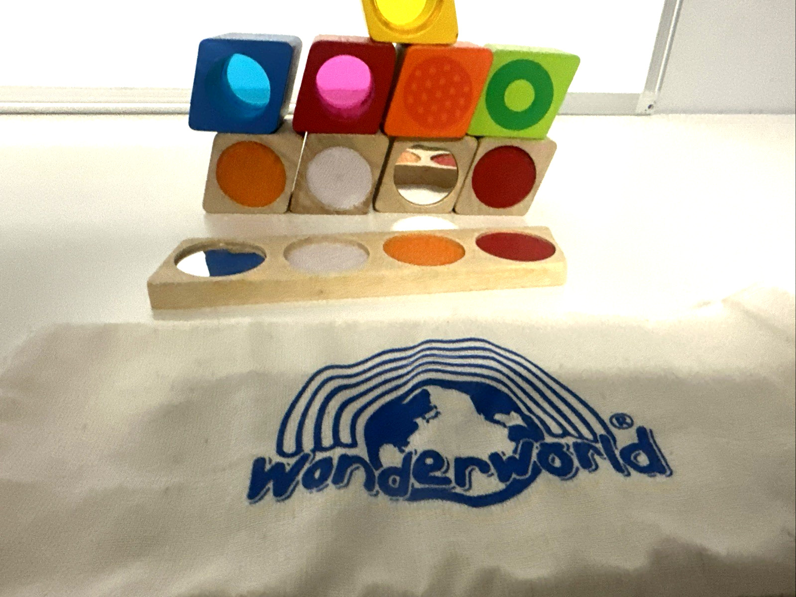 Wonderworld Wooden Sensory Blocks WW-2511 (NEW)
