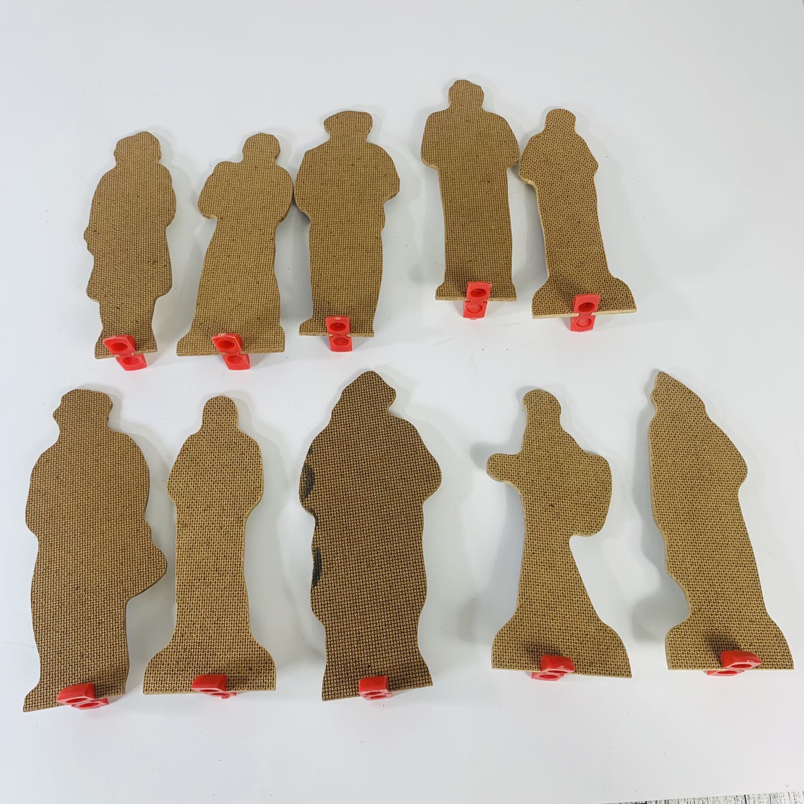 VTG Judy Story Set Of 10 Community Workers Stands Educational Collectibles 60s
