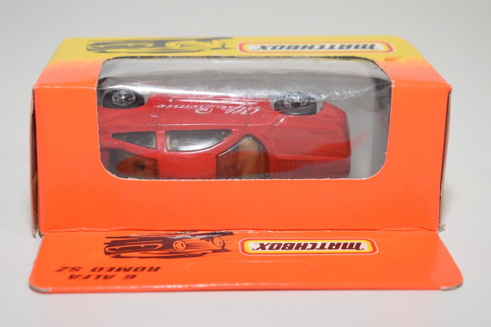 A94 1:64 3 INCH MATCHBOX LESNEY 6 ALFA ROMEO SZ RED MIB RARE!