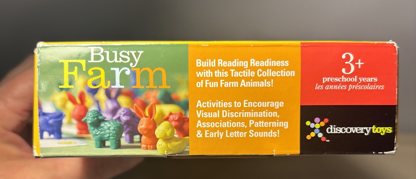 BUSY FARM Educational, Reading, Language, Thinking Skills By Discovery Toys