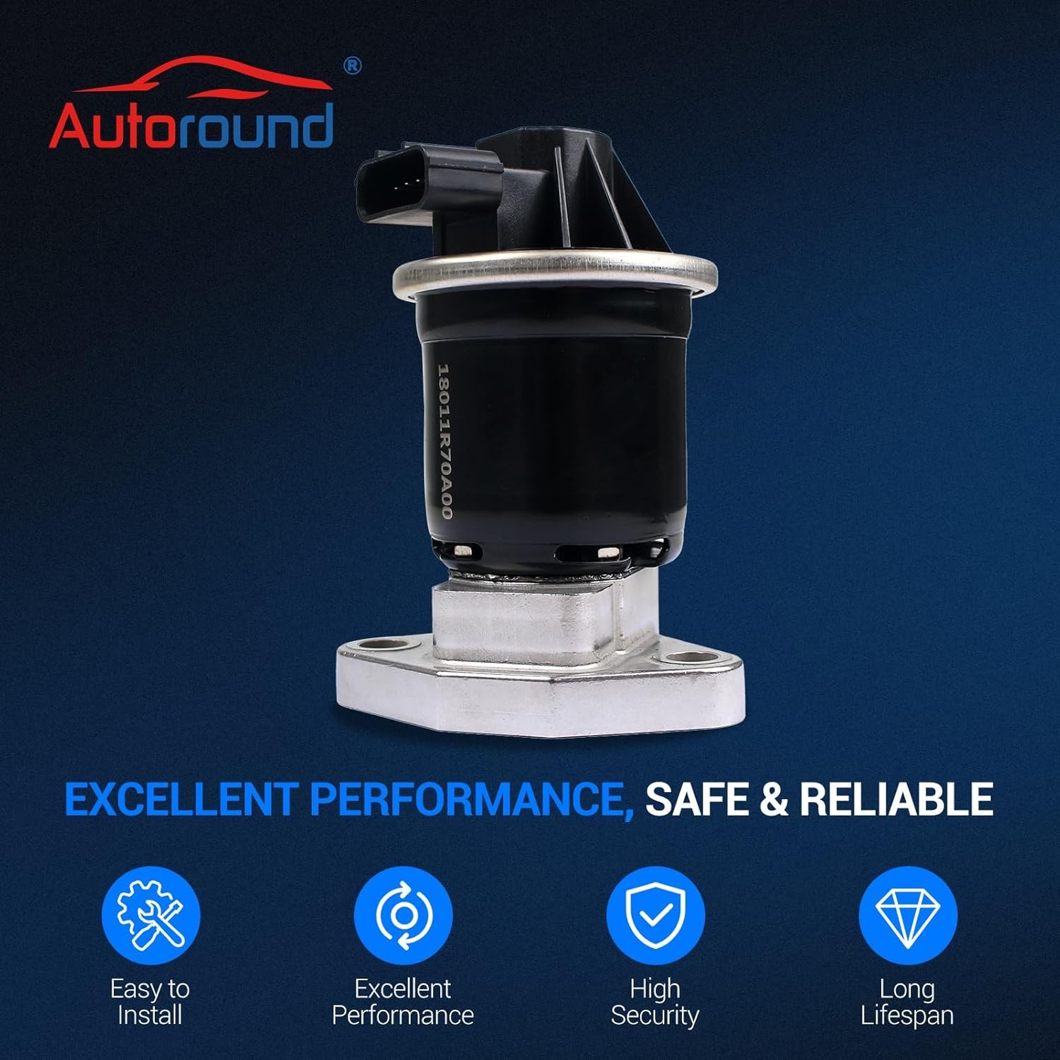 Autoround EGV1134 EGR Valve Fit for 2008-2020 Honda