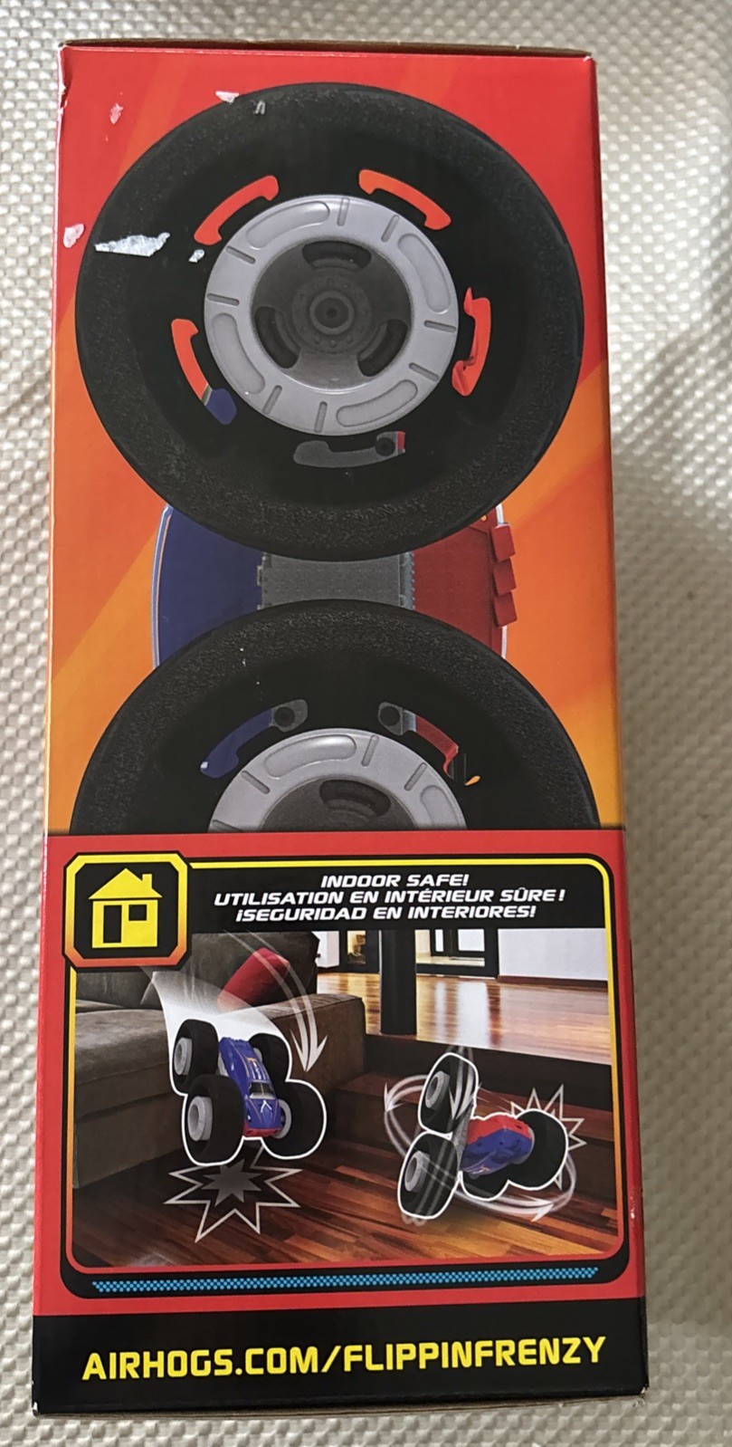 Air Hogs Super Soft Flippin Frenzy 360 Tornado Action Stunt Vehicle Remote NEW