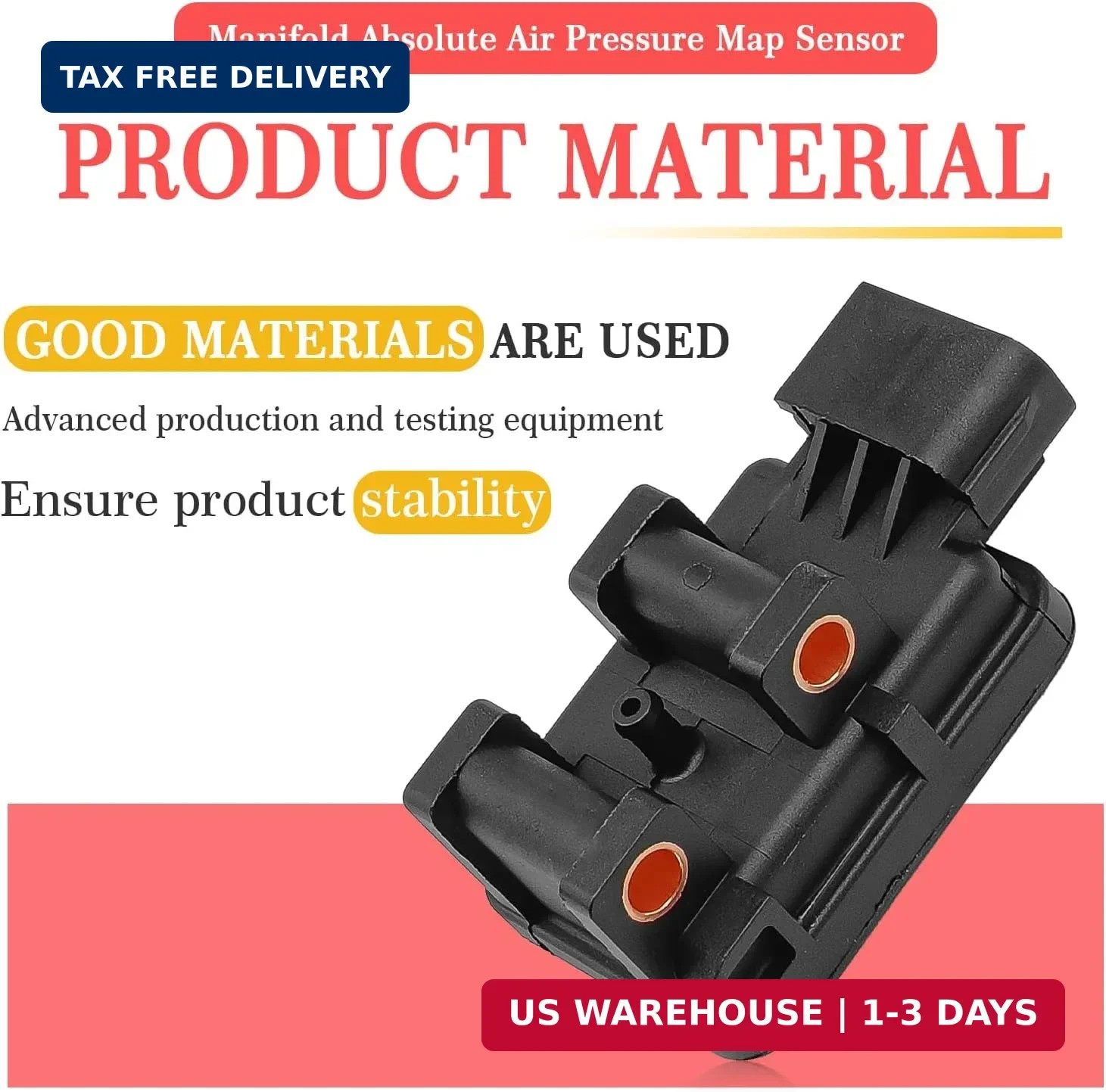 Manifold Absolute Air Pressure Map Sensor Compatible with Jp Grand Cherokee Wran