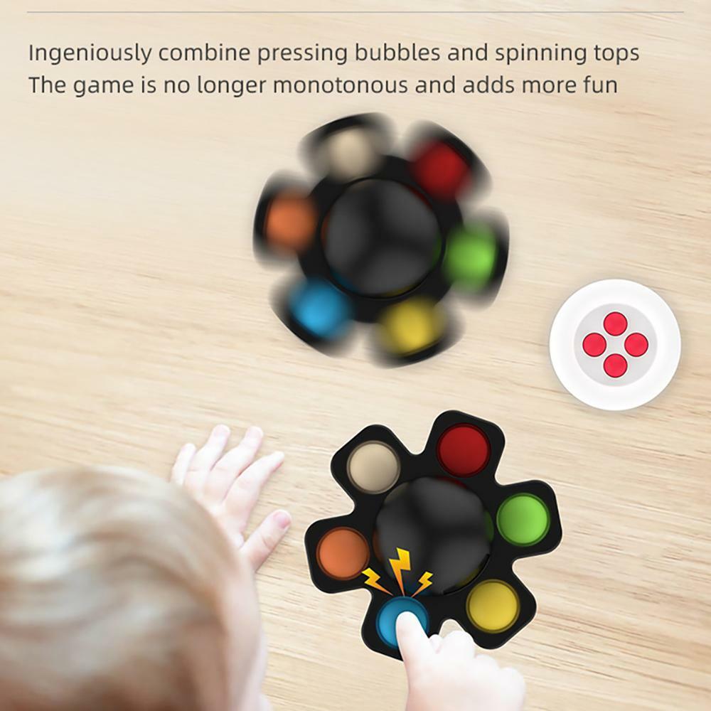 Fidget Spinner Toys Pop It Octopus 3 Expression Silicone Squid Game – One Item