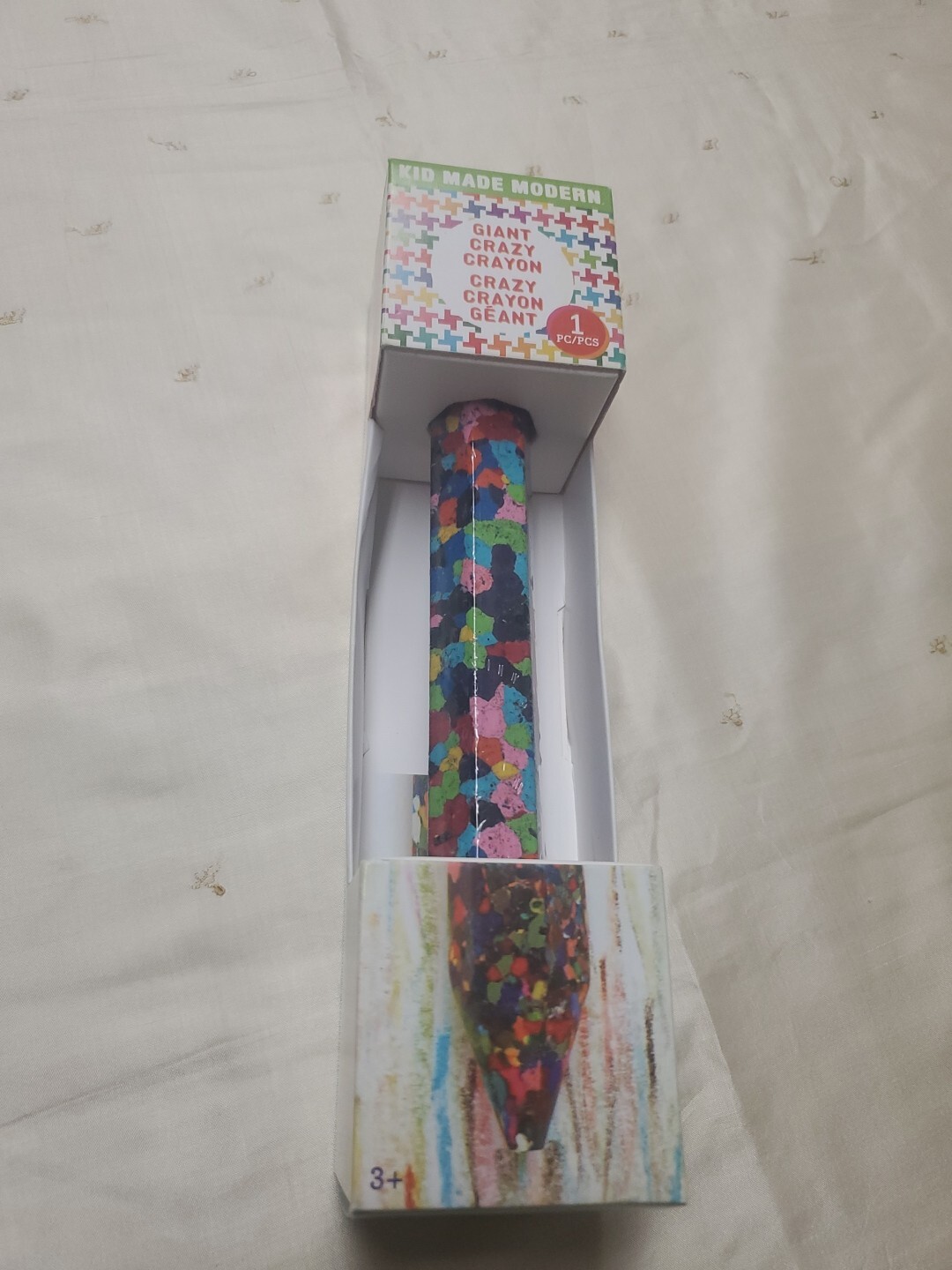 Kid Made Modern Giant Crazy Crayon Bright, 64 Colors In 1 Giant Crayon. NIB