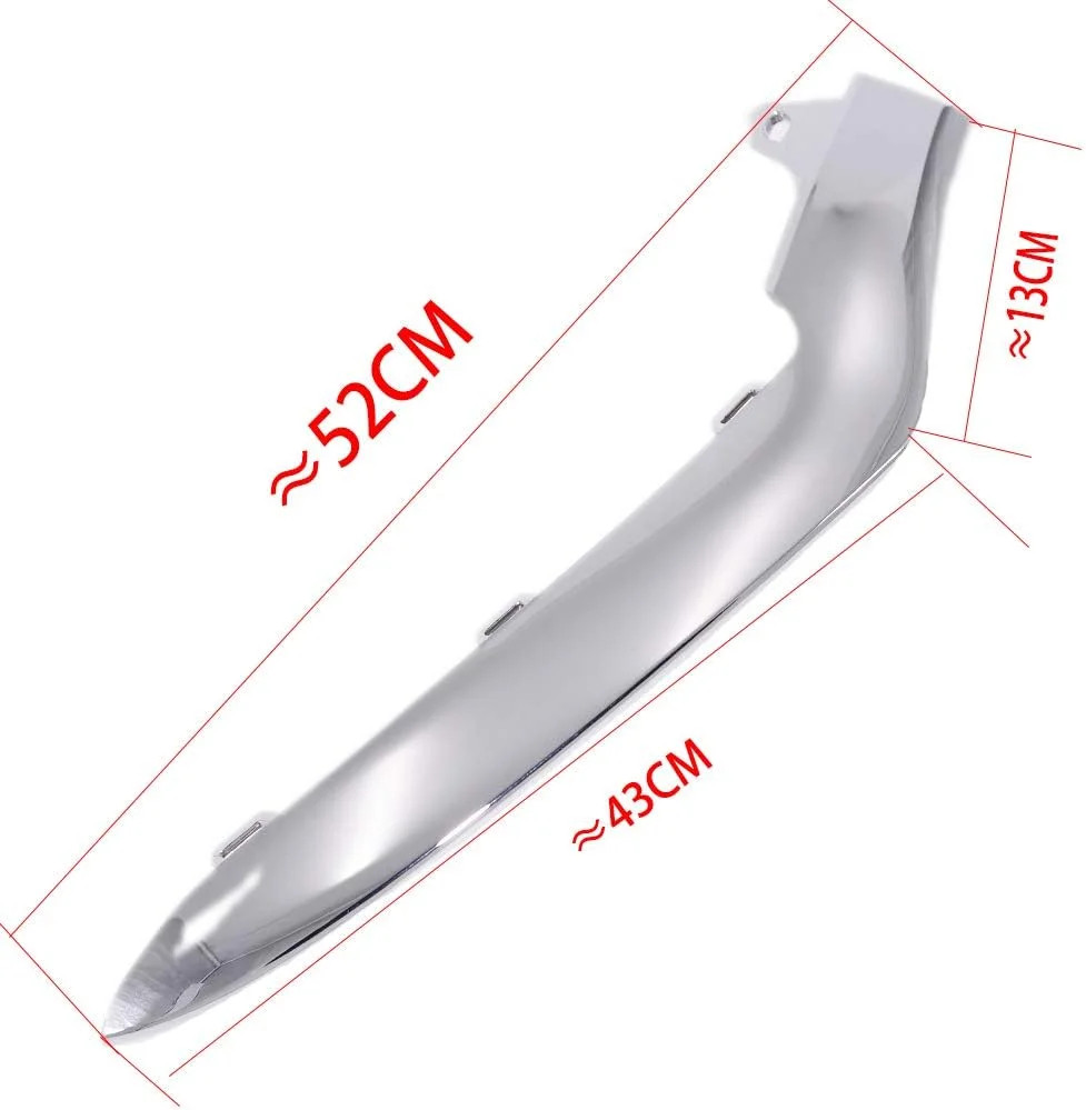 Right Front Bumper Chrome Trim Molding Passenger Side A2128852874 Compatible Wit