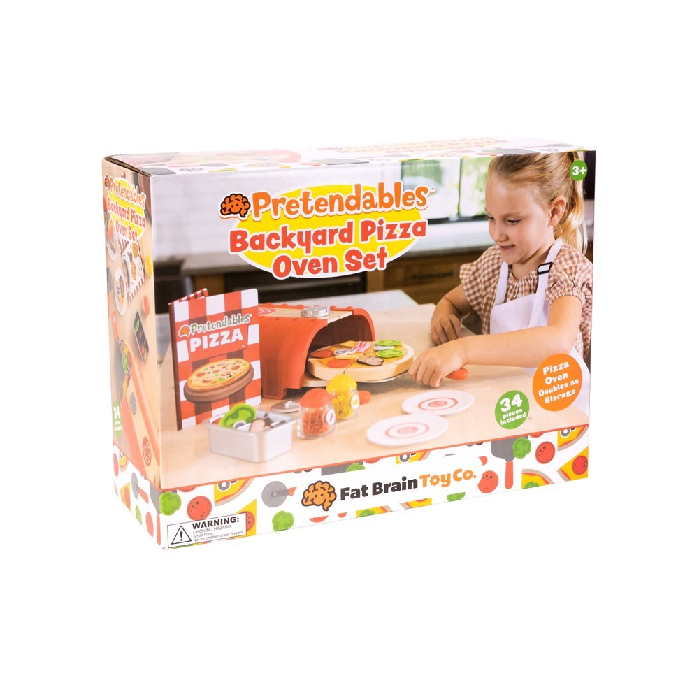 Fat Brain Pretendables Pizza Set