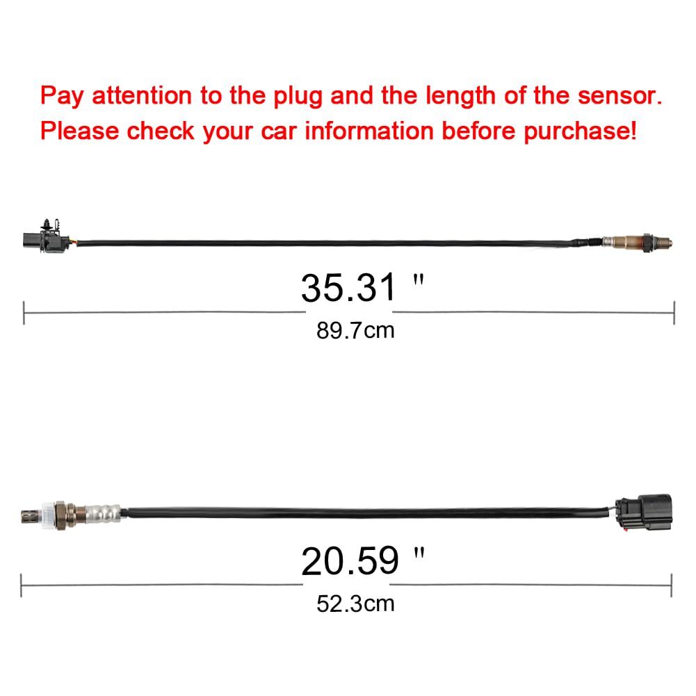 JDMON 4PCS O2 Oxygen Sensor Upstream & Downstream Replacement for Ford F150 V6