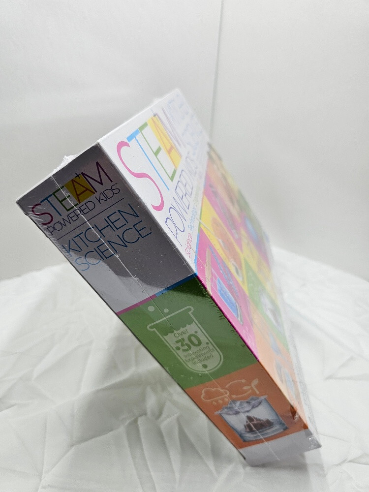 Steam Powered Kids Kitchen Science Kit 30 Specially Designed Reusable Experiment