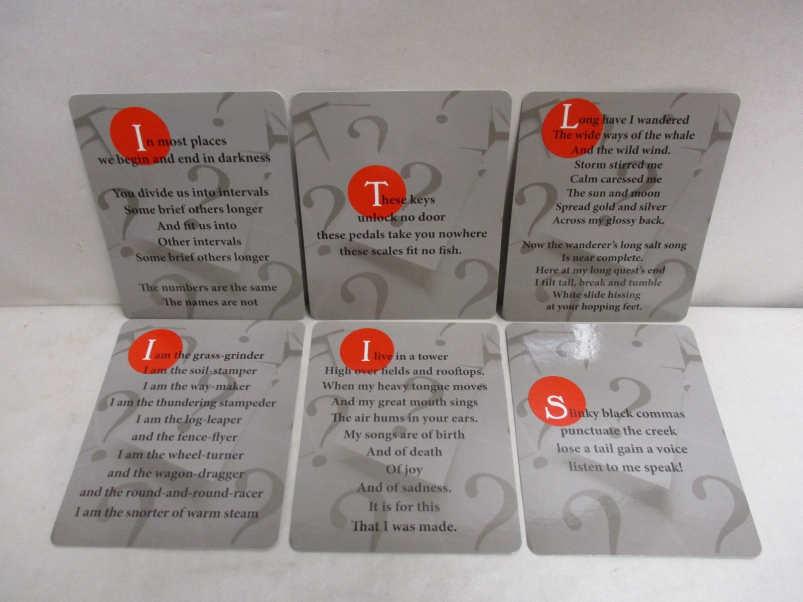Riddles Knowledge Cards by Emmanuel Williams Complete Set of 48 Cards with Box