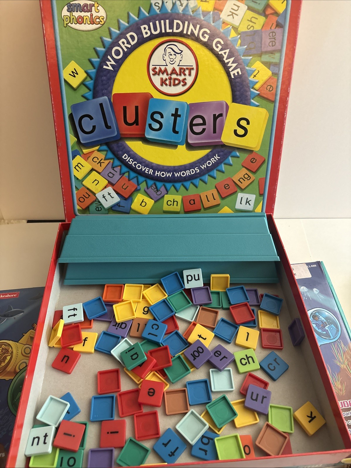 Learning Center Lakeshore Activity Set Lot Of 11 Games 4-9 Homeschool Education