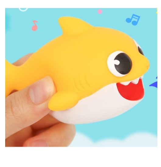 Pinkfong Shark Family Bathing Play Gun Squirt Water 3p Toy For Kids & Baby