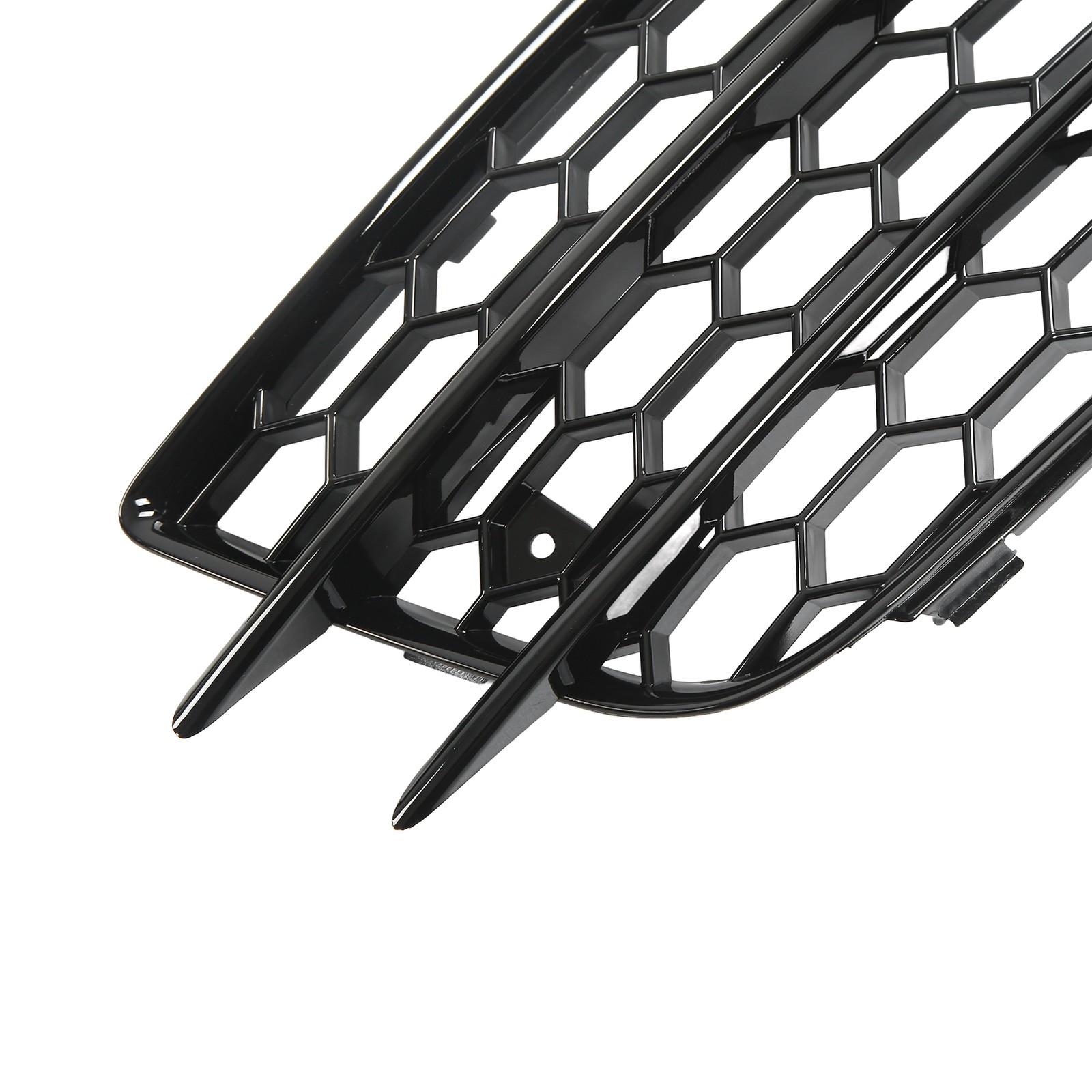 2 Pcs Bumper Fog Light Grille For B8 S4 Models 2008‑2012 OXQC