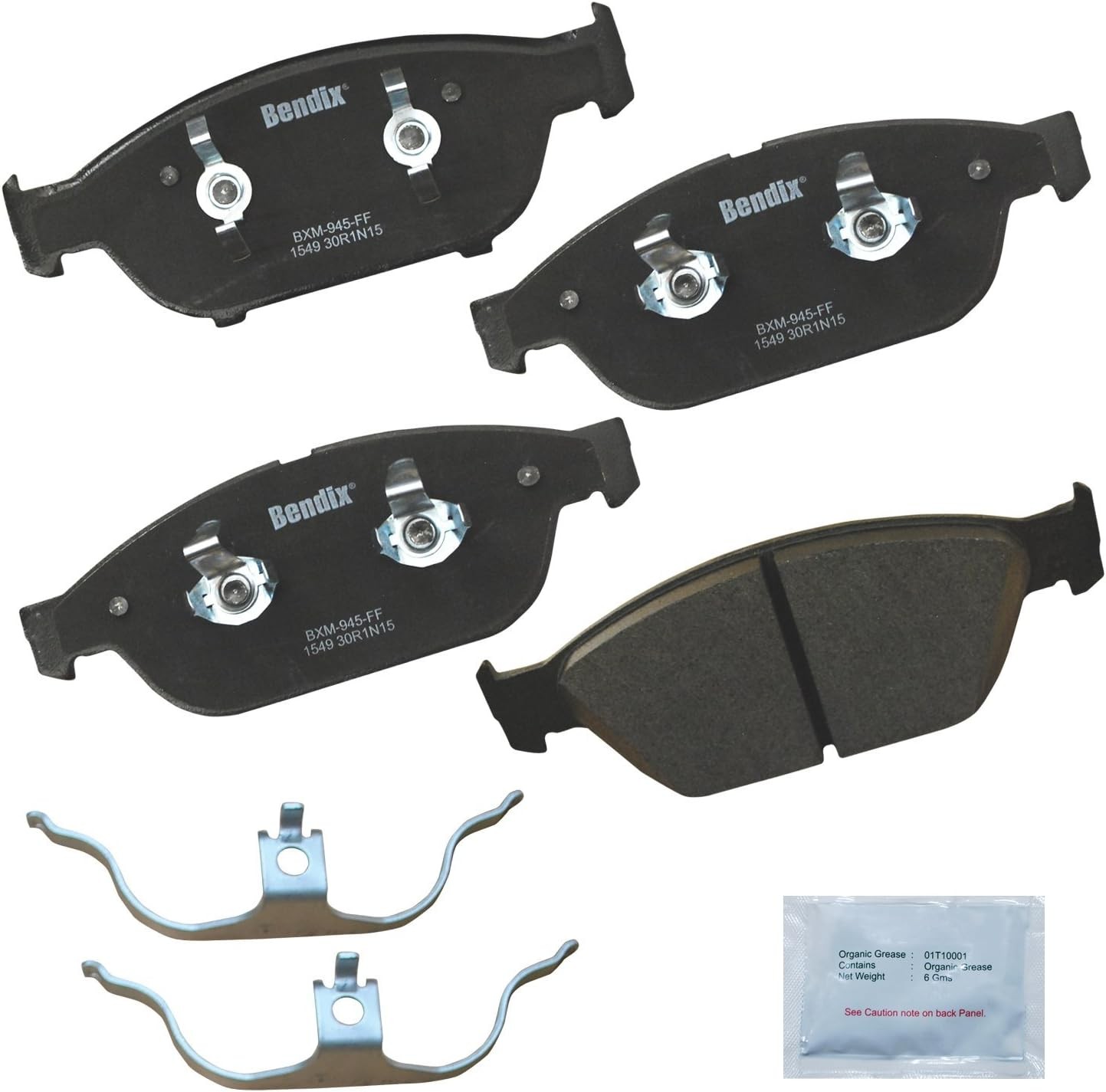 Bendix Priority 1 Semi Metallic Brake Pads For Audi A6 A7 A8 High Performance