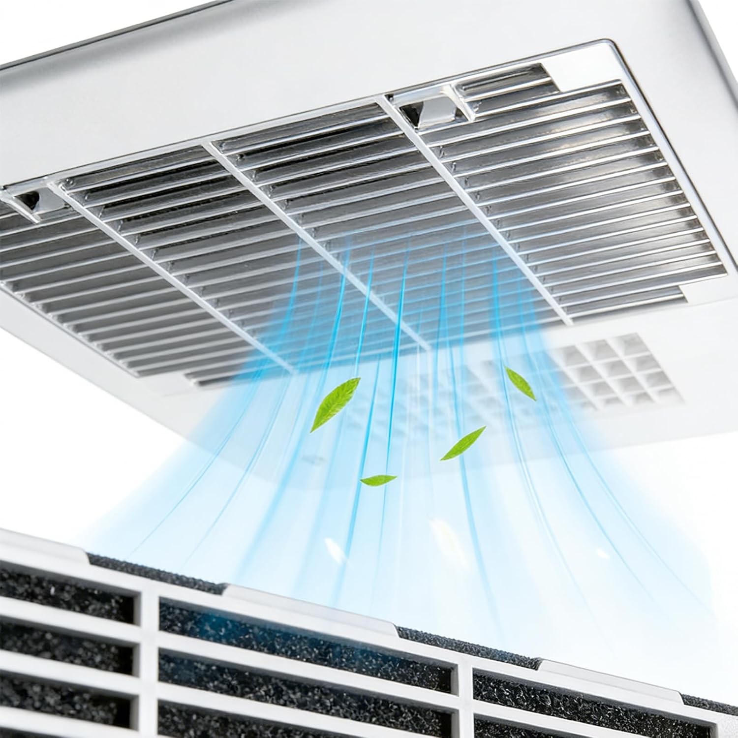 Dometic RV AC Vent Cover Replacement 1 Grille + 1 Filter 14.1″ x 7.7 RV AC Cover