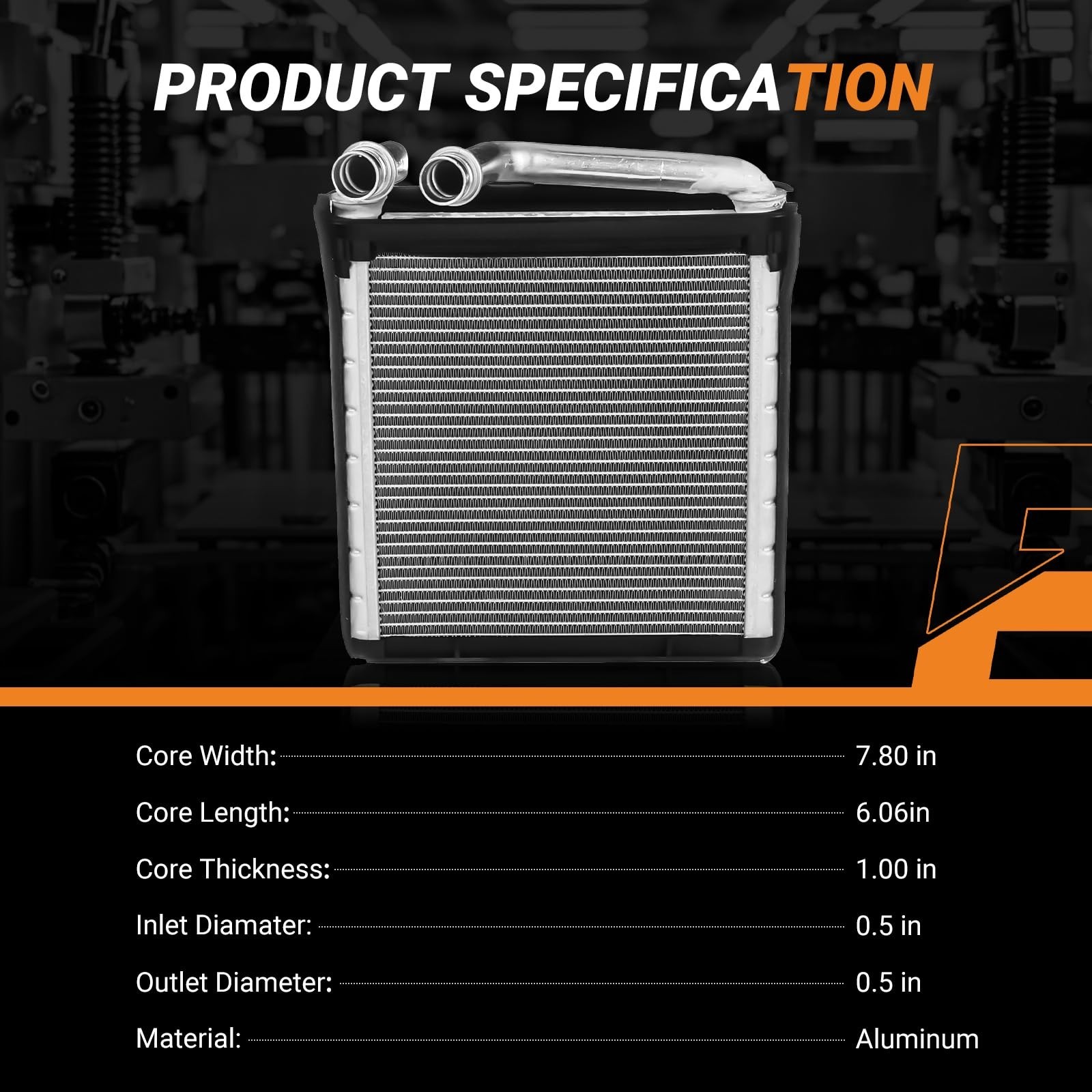 Autoexact Heater Core for 2010-2014 Volkswagen Golf, for 2012-2019 Volkswagen…