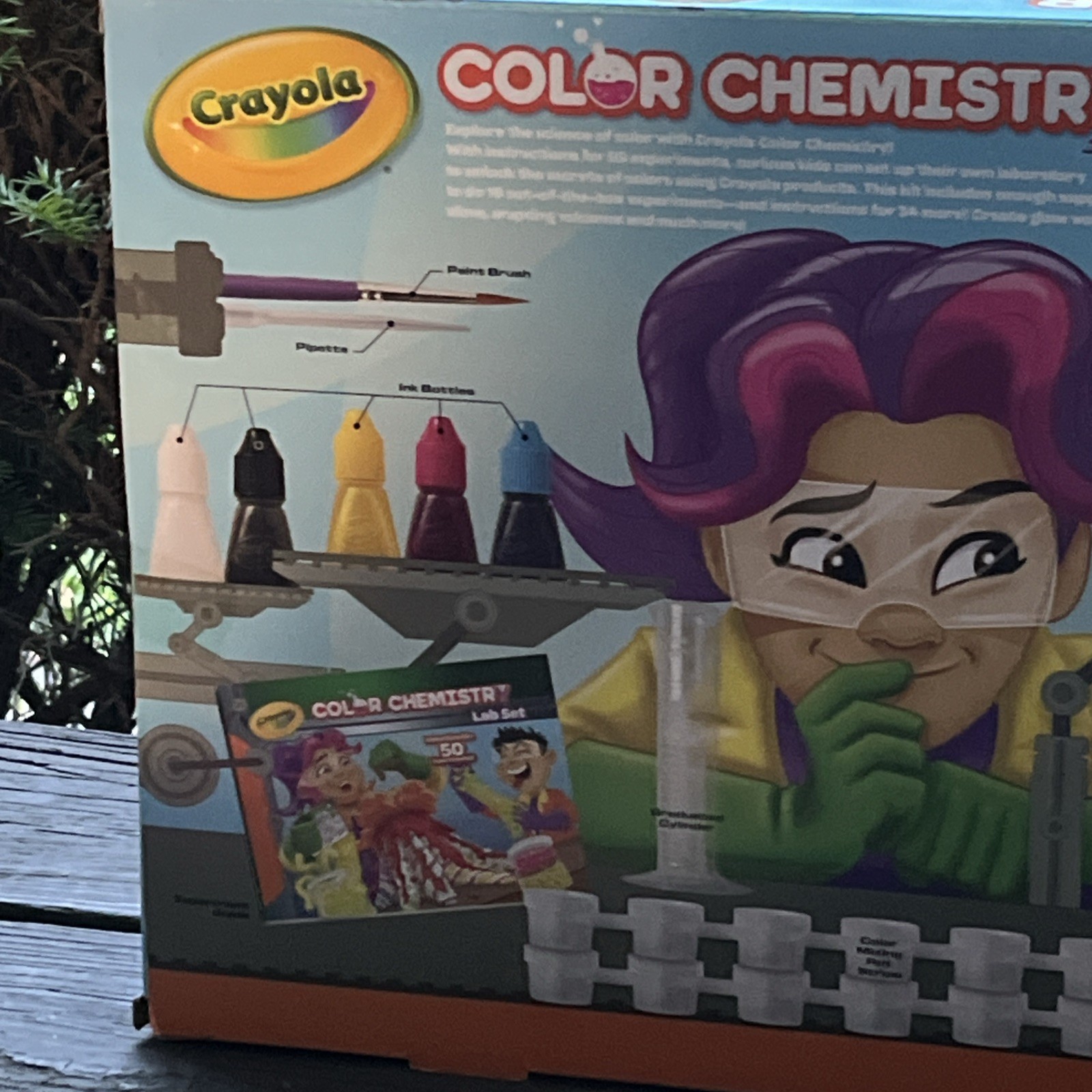 Crayola Color Chemistry Lab Set Instructions For 50 Experiments New in Box