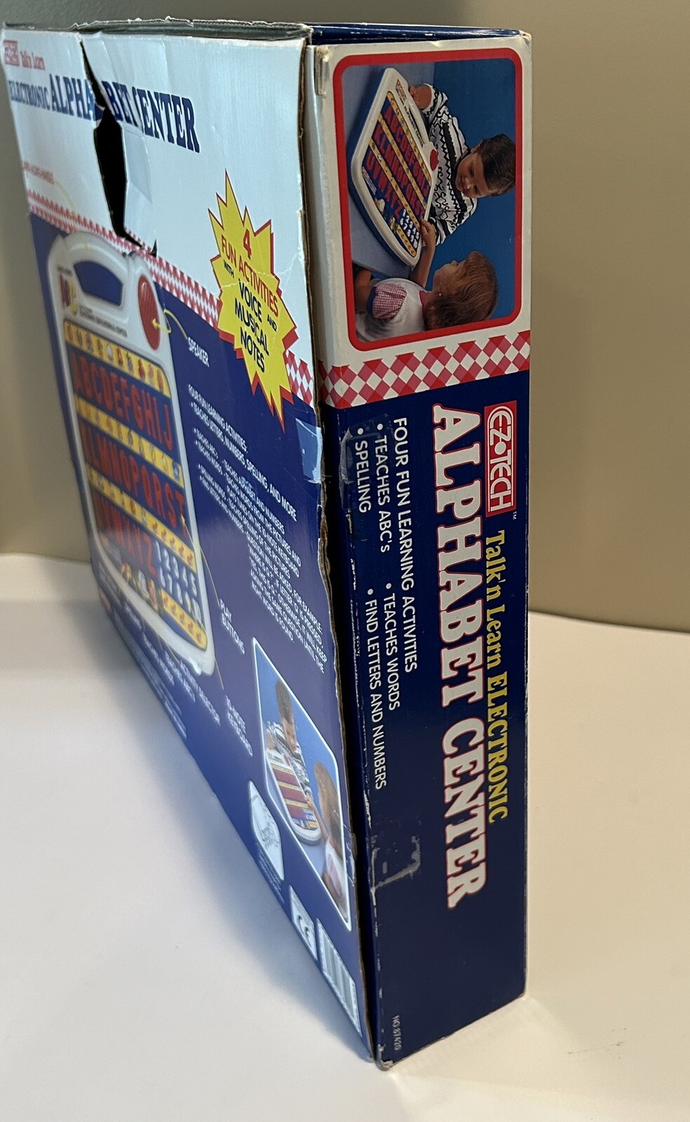 Vintage Talk ‘n Learn Alphabet Center Electronic Educational Center Works