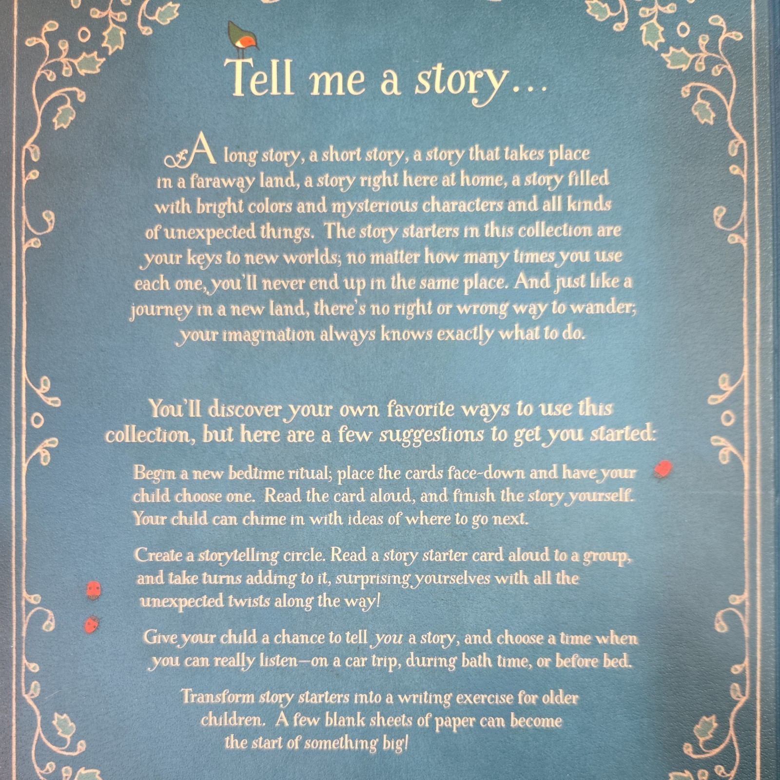 And Then… Story Starters Cards 20 Cards Volume 1 By M.H. Clark