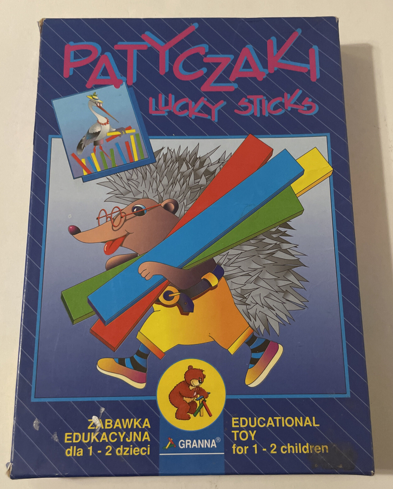 Lucky Sticks Educational Toy by Granna – Polish and English Instructions