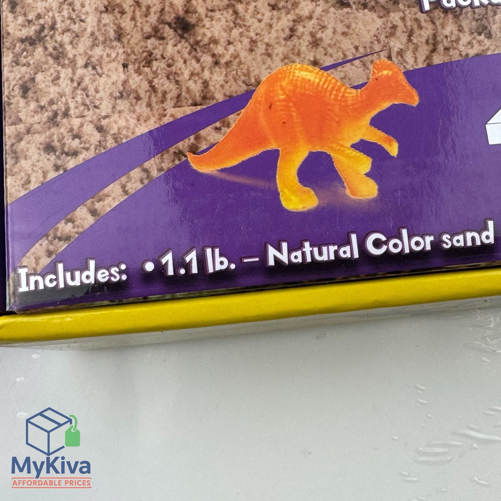 CoolSand moldable sand dino discovery set 3D dinosaur figures kids toy