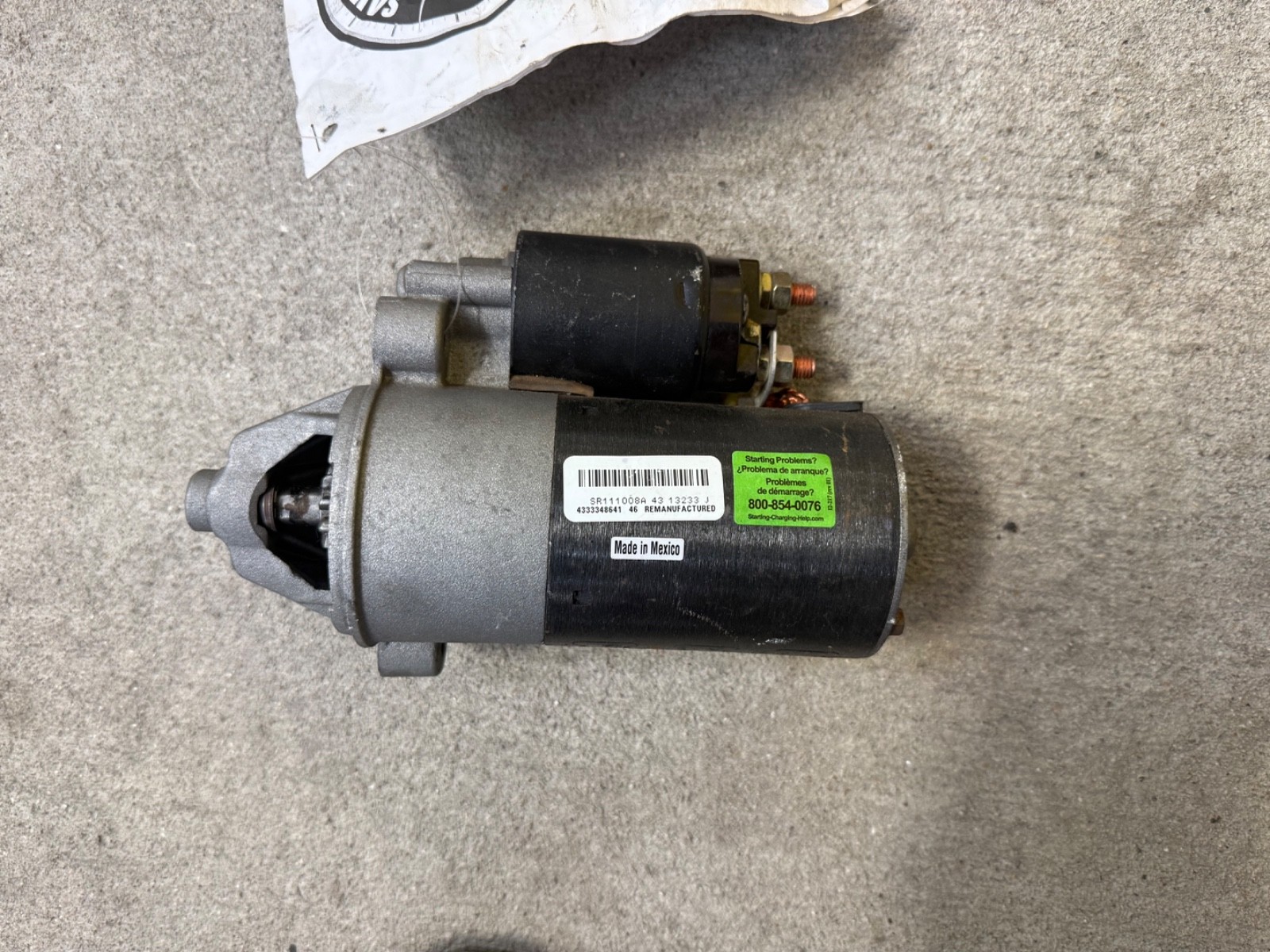 Starter 4.6L 5.4L for Ford Expedition F150 F250 97-98, for Mustang