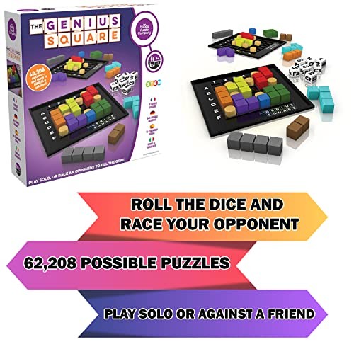 The Genius Square from – Game of The Year Award Winner, 60000+ Solutions 6×6