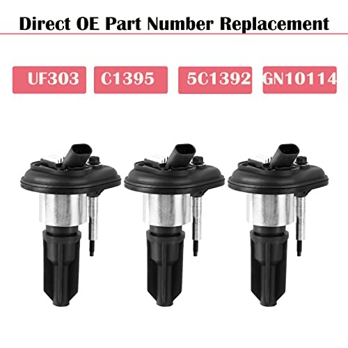 Set of 5 Ignition Coil Packs and Spark Plugs Fits for Chevy Colorado GMC Canyon