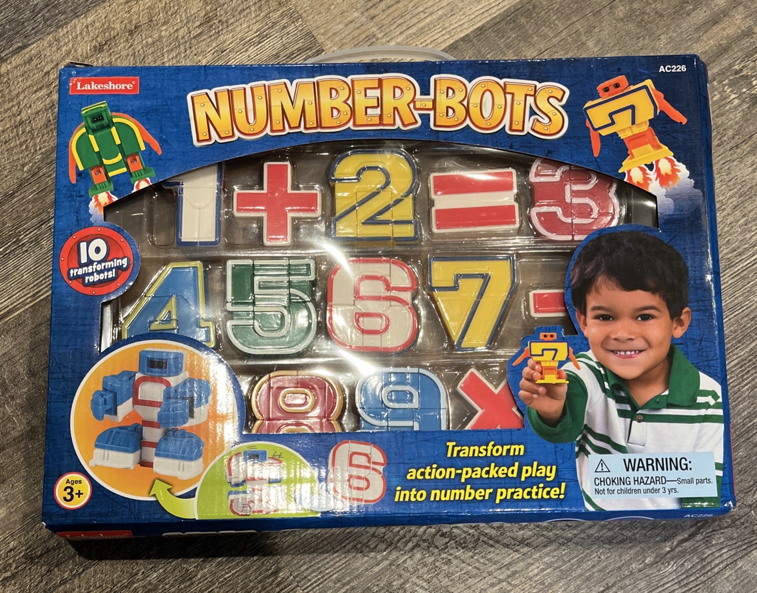 Lakeshore Number-Bots NEW With Damaged Box ￼