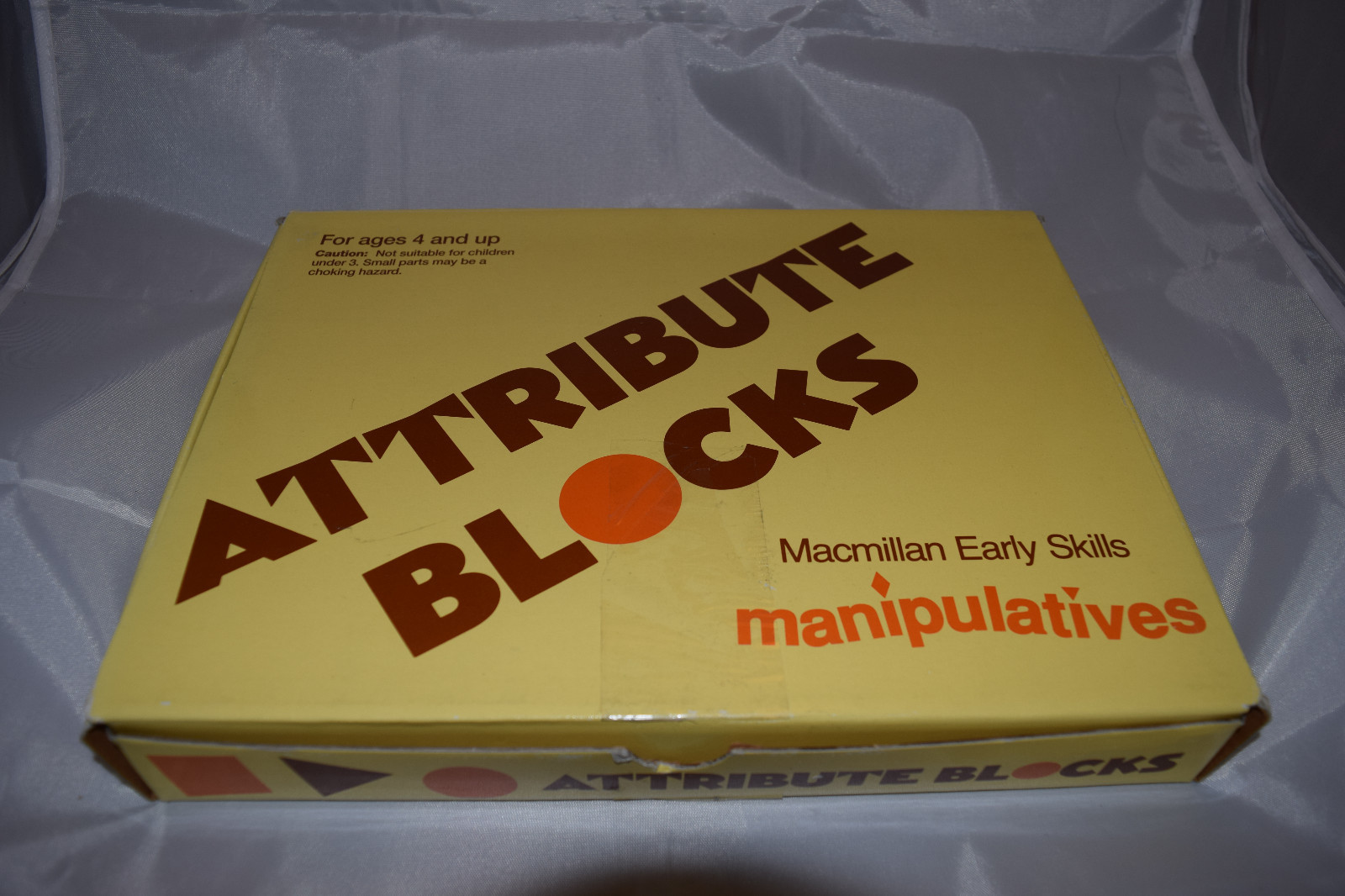 Macmillan Early Skills Attribute Blocks Manipulatives Vintage