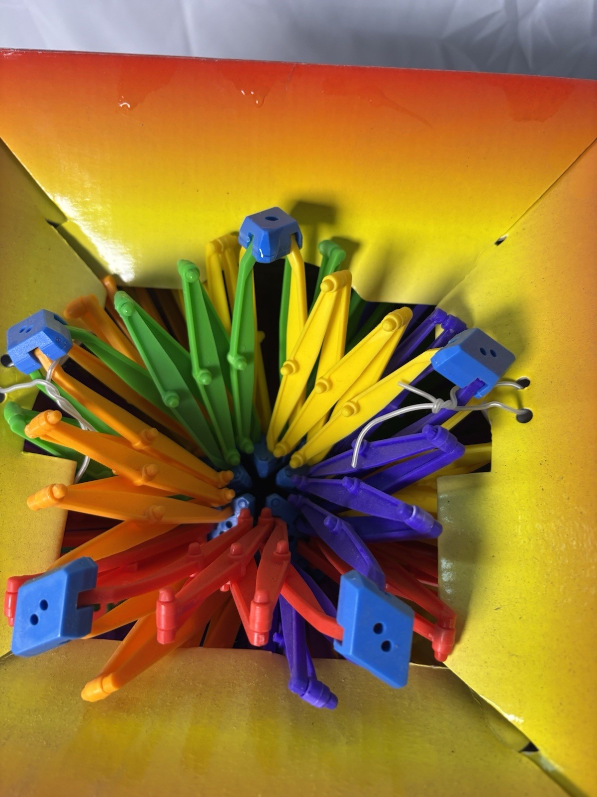 Hoberman Original Sphere Multicolor RINGS 9.5” To 30” NEW
