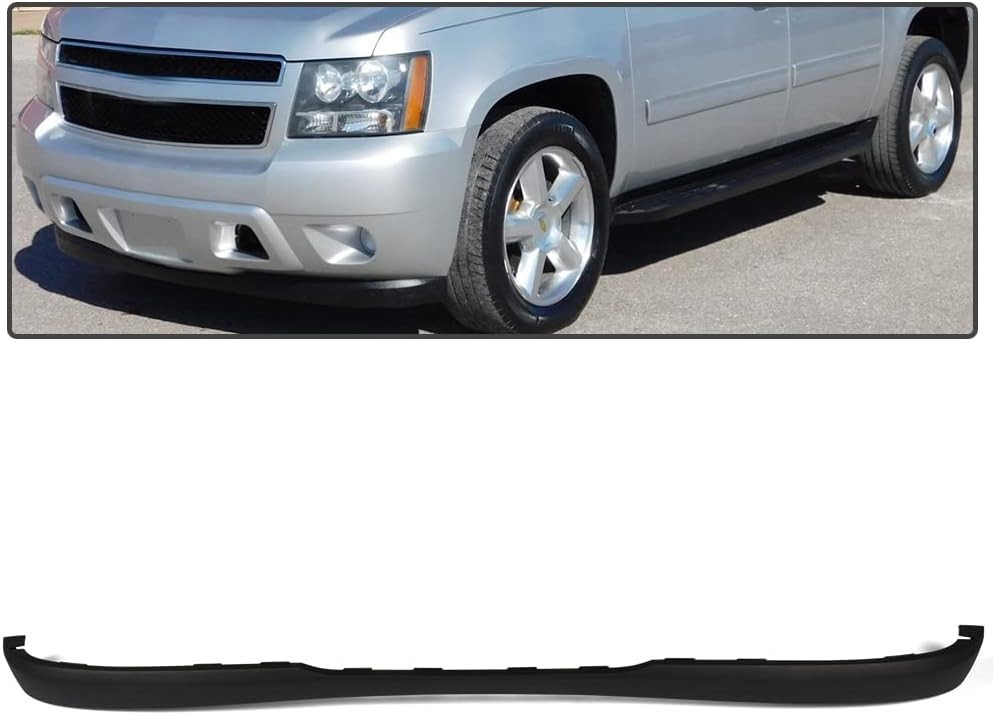 PIT66 Front Bumper Air Dam Deflector Compatible with 2007-2013 Chevy Avalanche