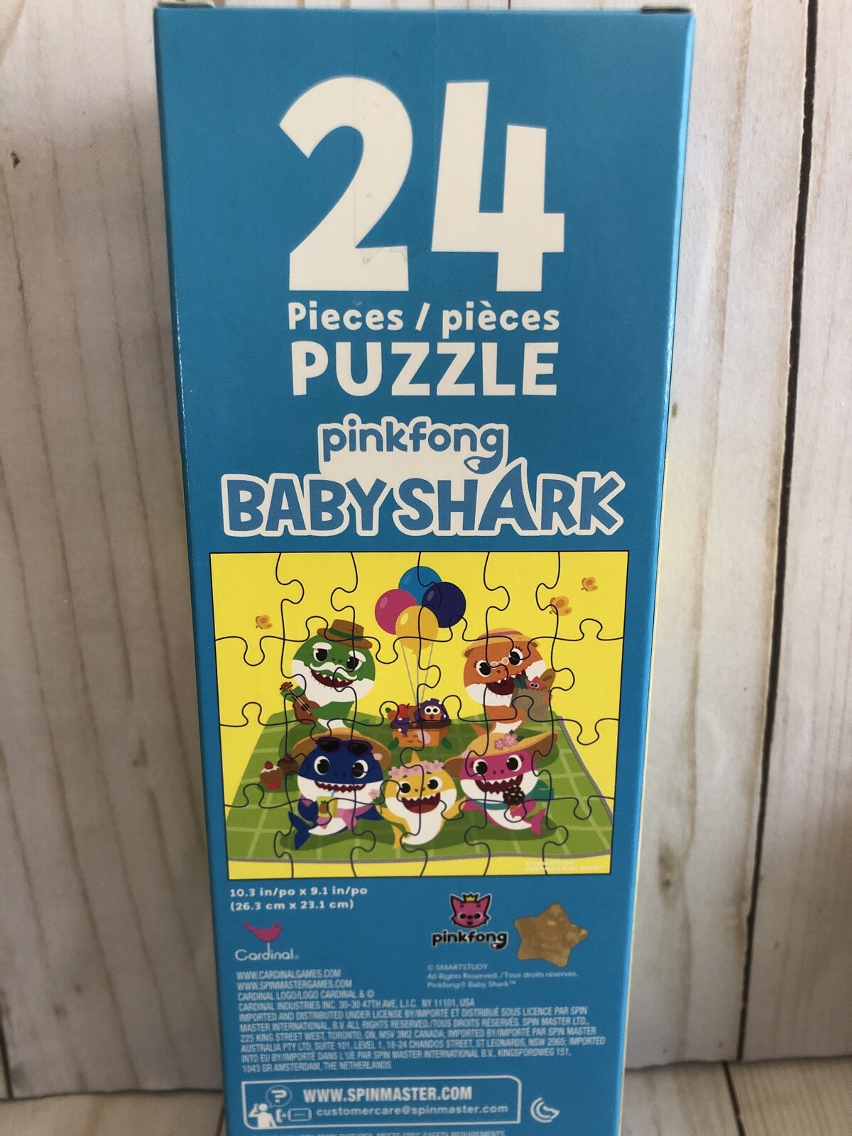 Baby Shark Lets Go Game + Balloons Puzzle + Coloring Book + Crayola Crayons New