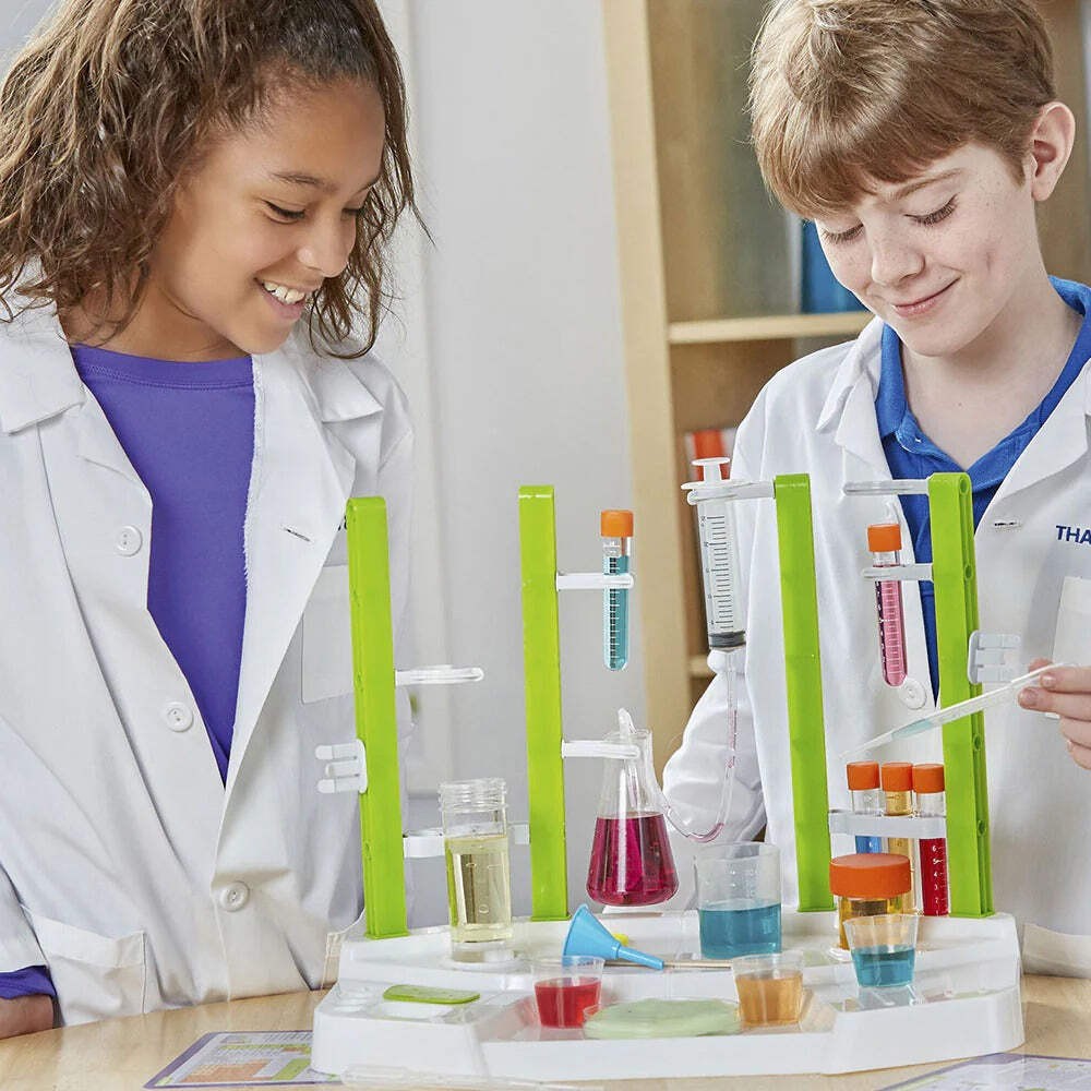 Thames & Kosmos Ooze Labs Chemistry Station Kids Science Kit STEM Toy Brand New