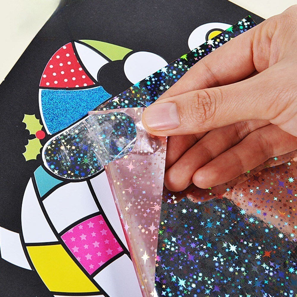 DIY Cartoon Magic Transfer Painting Crafts for Kids Arts and Crafts Toys Childre
