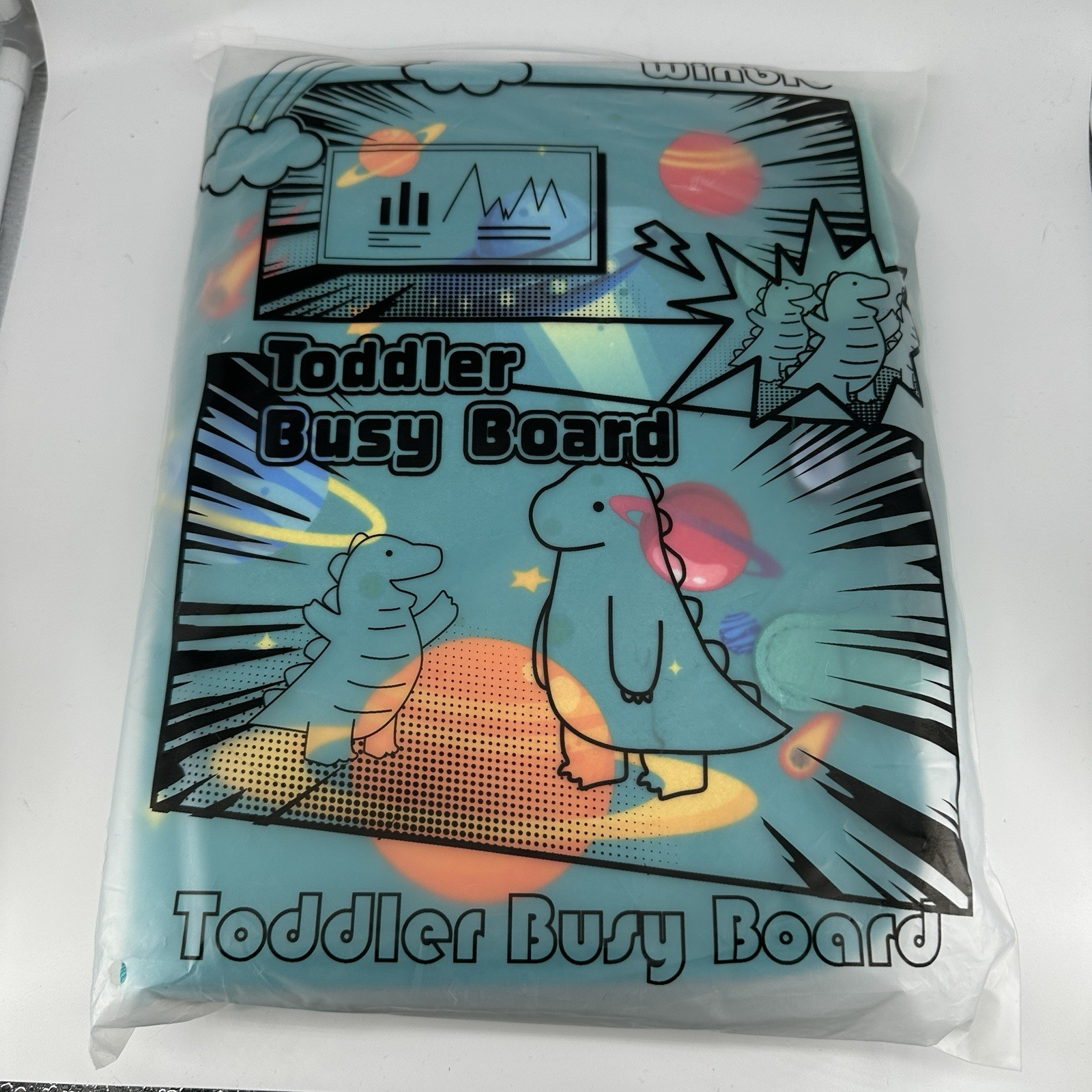 Toddler Busy Board Book With Handles Ages 3+