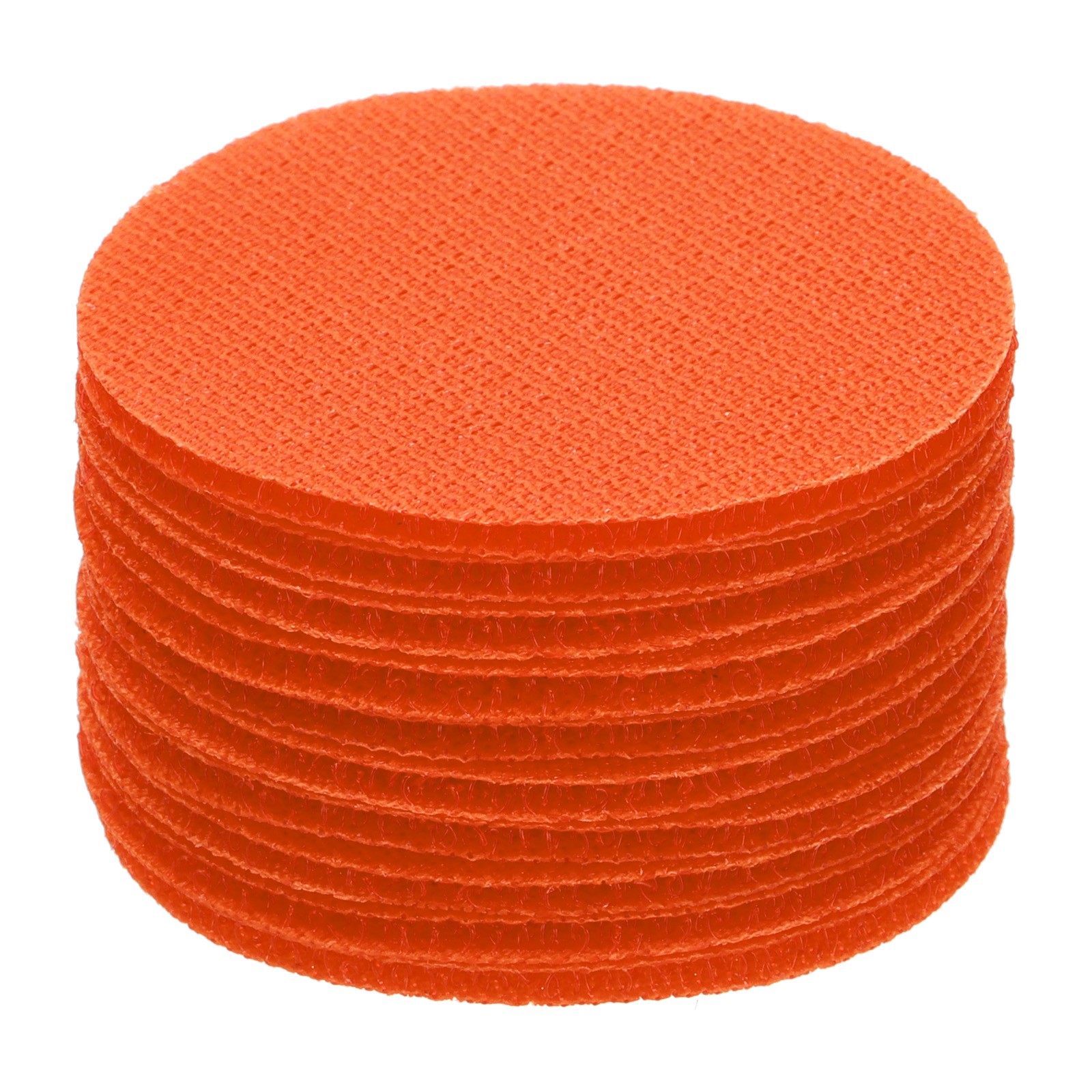 48pcs Carpet Marker Spots 2 Inch Round Floor Markers Non Slip Carpet Dots Orange