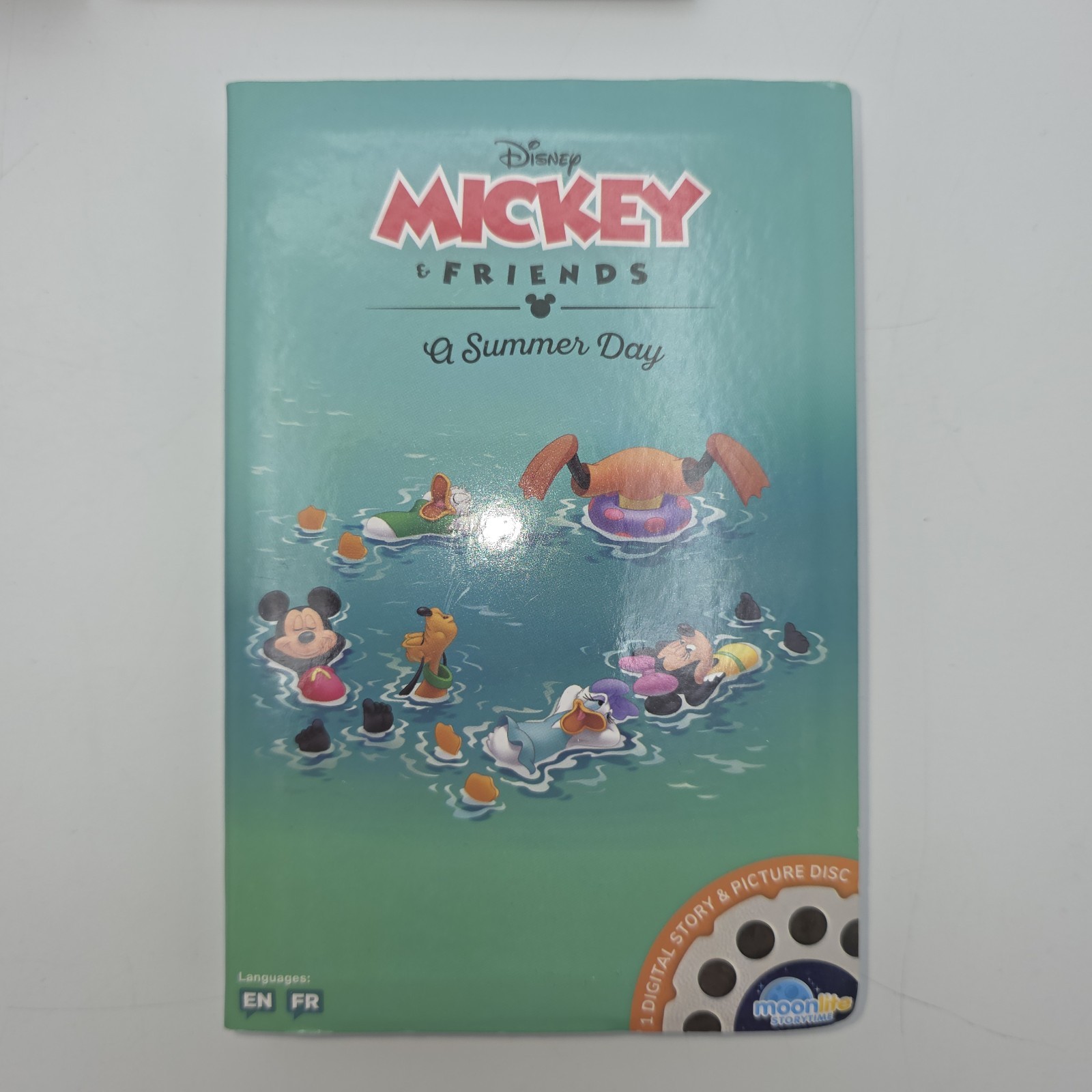 Moonlite Story Projector + 3 Discs Disney Mickey Mouse Winnie The Pooh New